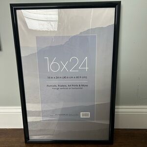 (3) Black 16x24 Poster Frames